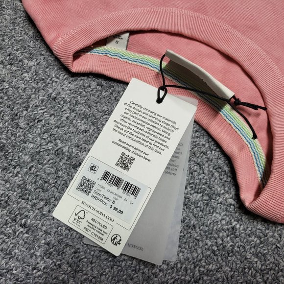 Men's T-Shirt Small Scotch & Soda - Picture 2 of 3